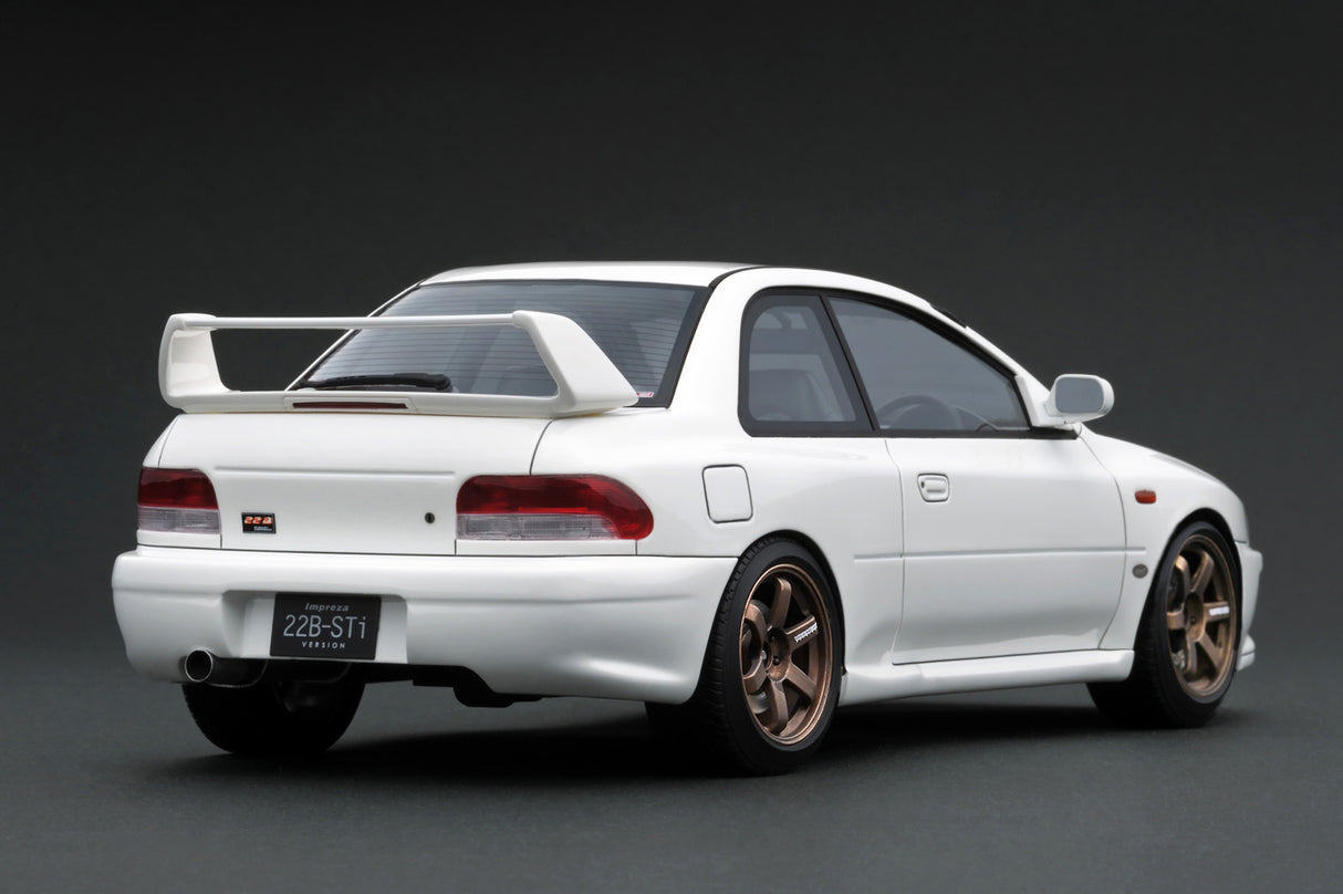 Ignition Model 1:18 SUBARU Impreza 22B-Sti Version (GC8) in White