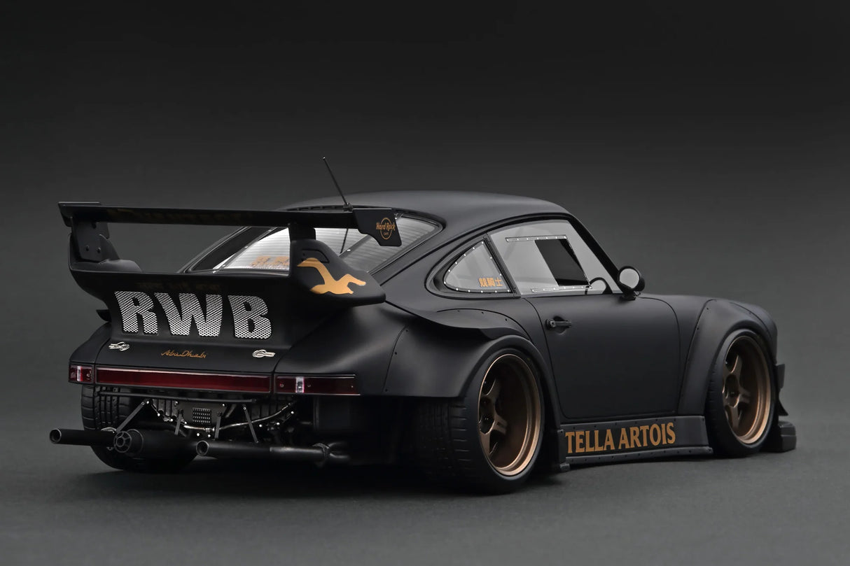 Ignition Model 1:18 Porsche 930 in Matte Black