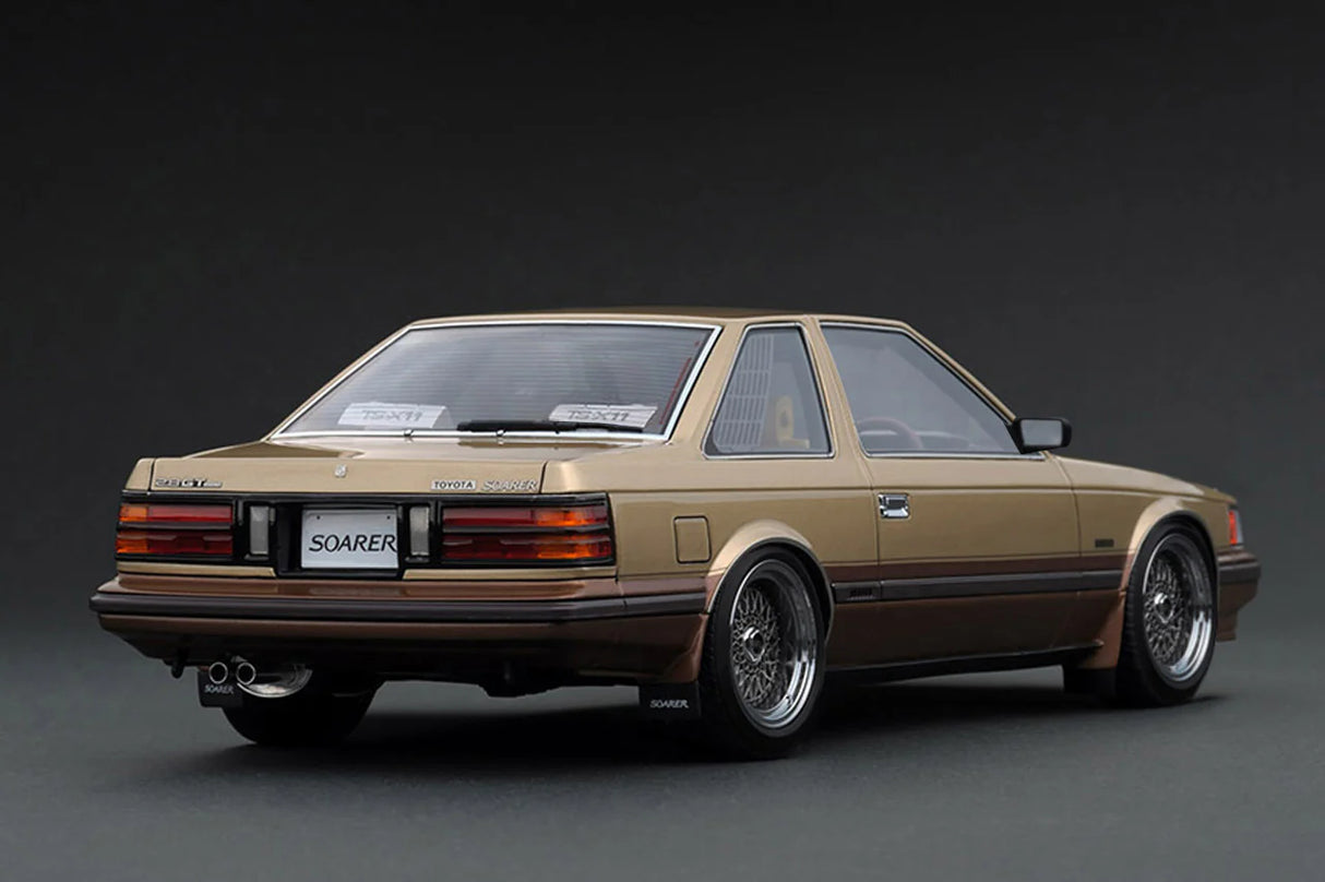 Ignition Model 1:18 Toyota Soarer 2800GT Extra (Z10) in Gold & Brown
