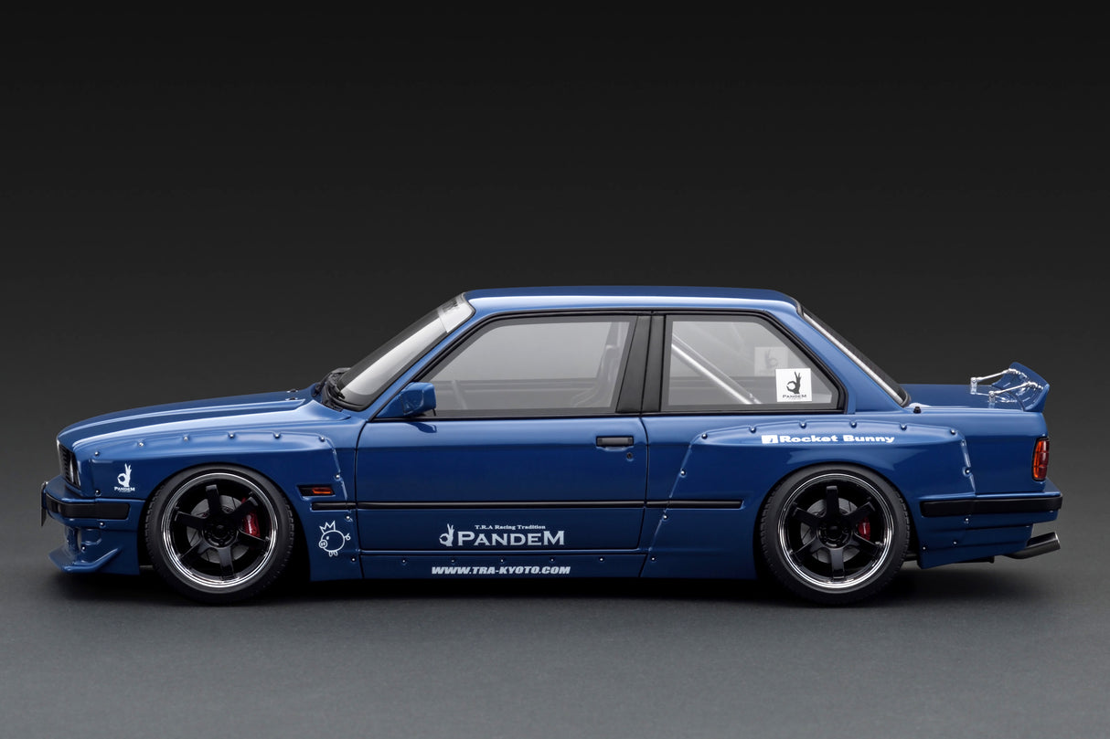 Ignition Model 1:18 BMW E30 3-Series PANDEM in Blue