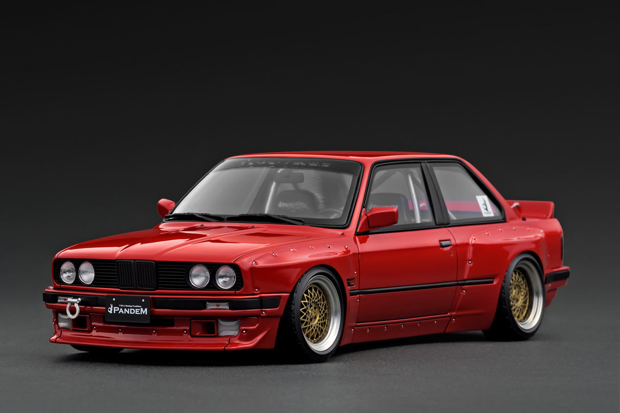 Ignition Model 1:18 BMW E30 3-Series PANDEM in Red