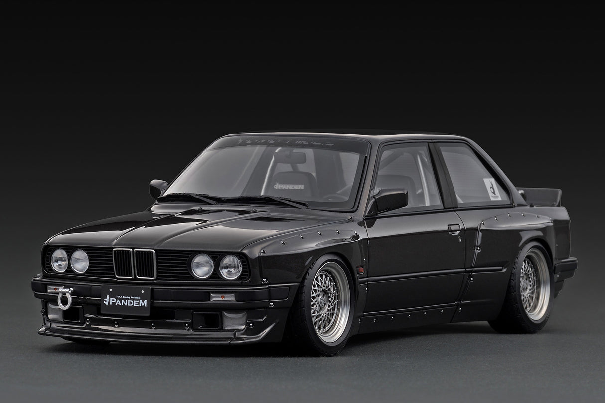 Ignition Model 1:18 BMW E30 3-Series PANDEM in Gun Metallic