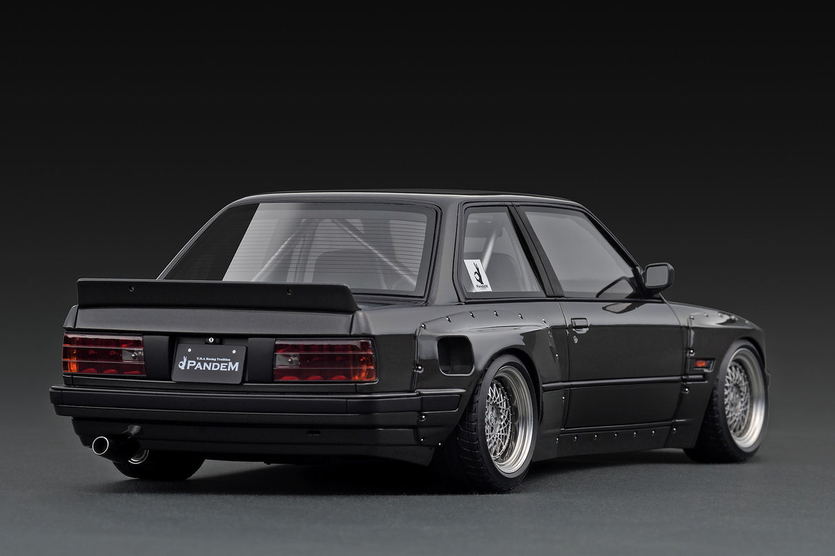 Ignition Model 1:18 BMW E30 3-Series PANDEM in Gun Metallic