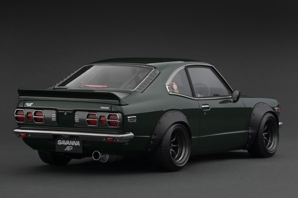 *PREORDER* Ignition Model 1:18 Mazda Savanna RX-3 (S124A) Semi Works in Green