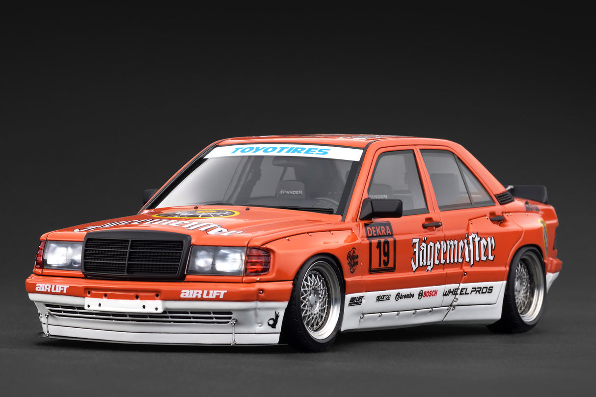 *PREORDER* Ignition Model 1:18 Mercedes-Benz 190 PANDEM in Orange