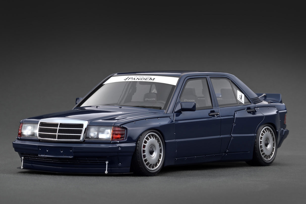 *PREORDER* Ignition Model 1:18 Mercedes-Benz 190 PANDEM in Blue / Black
