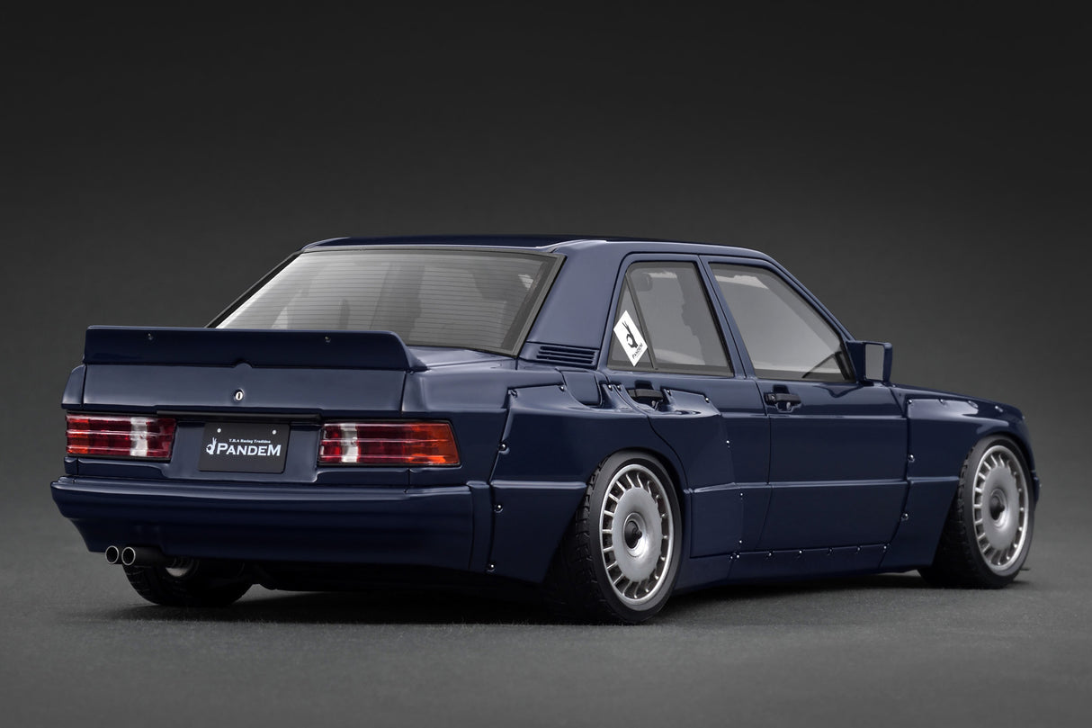*PREORDER* Ignition Model 1:18 Mercedes-Benz 190 PANDEM in Blue / Black
