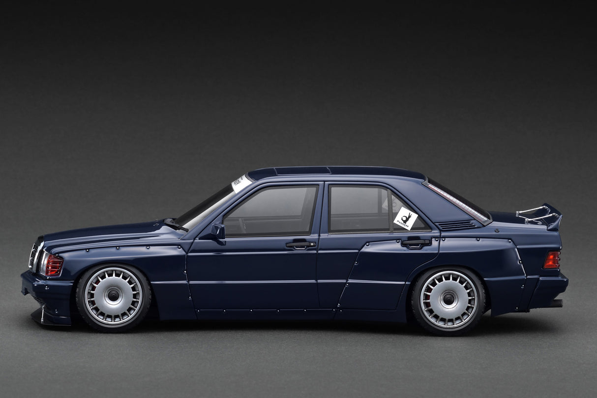 *PREORDER* Ignition Model 1:18 Mercedes-Benz 190 PANDEM in Blue / Black