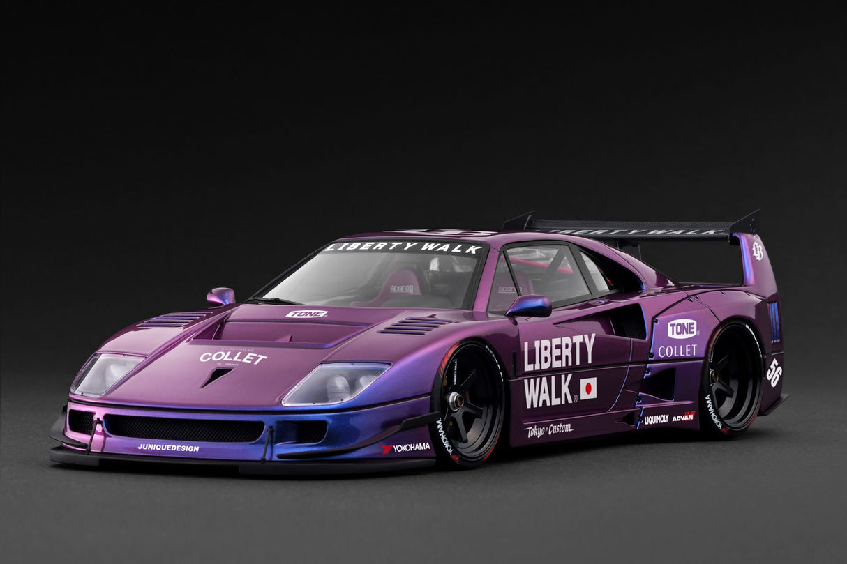 *PREORDER* Ignition Model 1:18 LB-WORKS 40 Purple Metallic