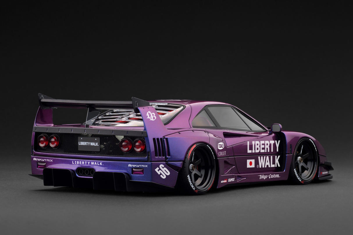 *PREORDER* Ignition Model 1:18 LB-WORKS 40 Purple Metallic