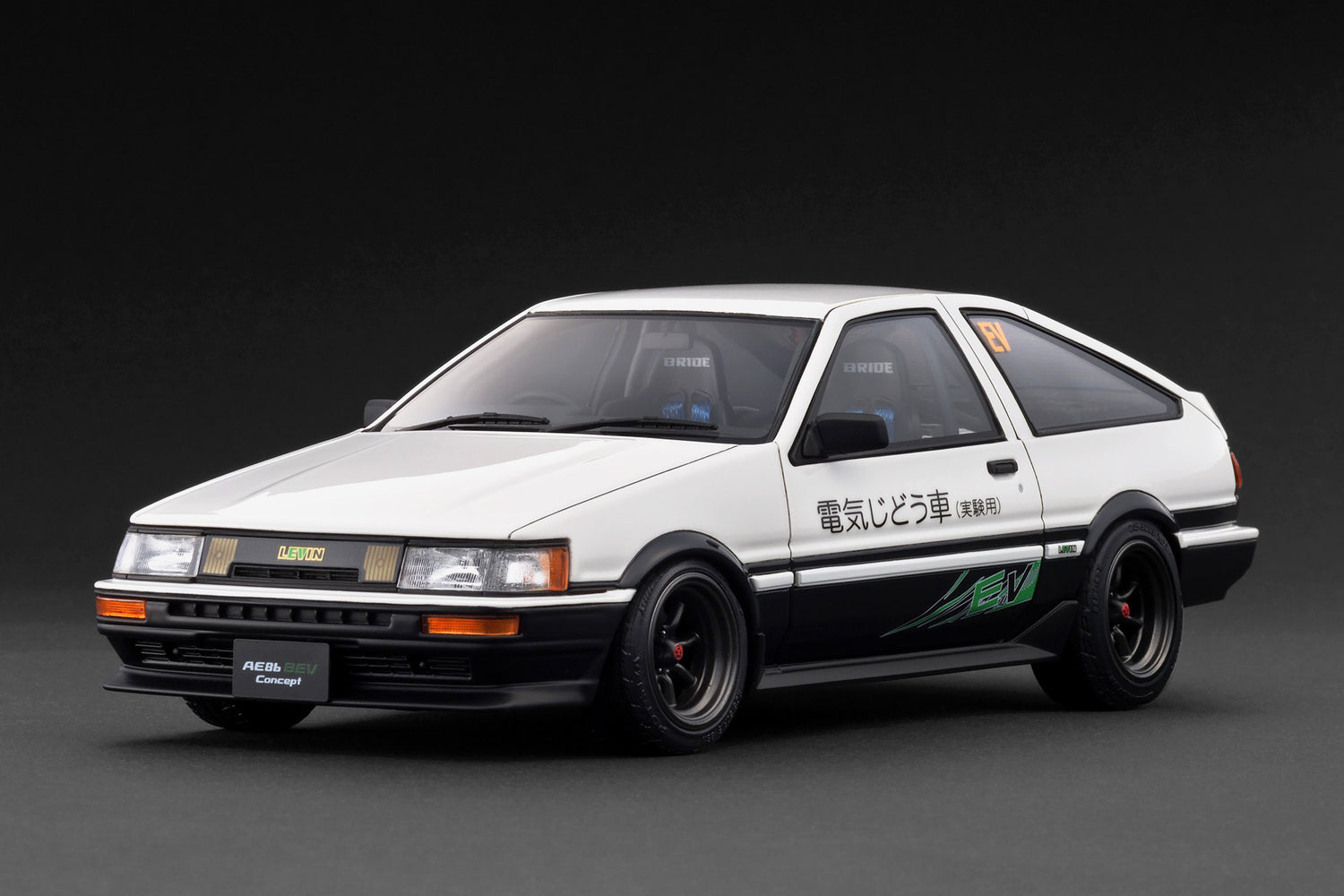 *PREORDER* Ignition Model 1:18 Toyota Corolla Levin 3Dr (AE86) BEV in White/Black