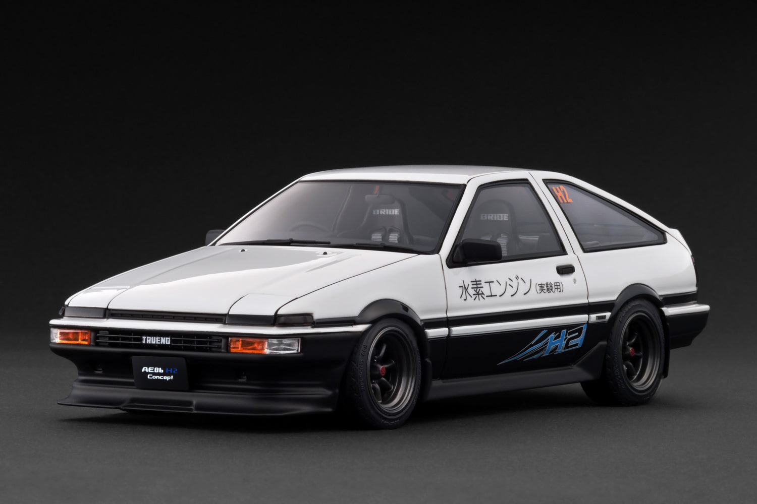 *PREORDER* Ignition Model 1:18 Toyota Sprinter Trueno 3Dr (AE86) H2 in White/Black