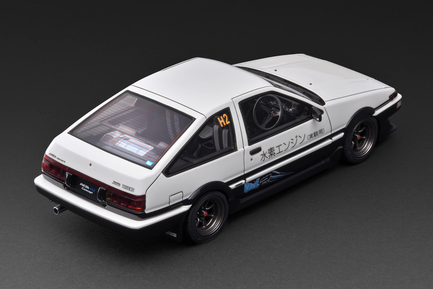 *PREORDER* Ignition Model 1:18 Toyota Sprinter Trueno 3Dr (AE86) H2 in White/Black