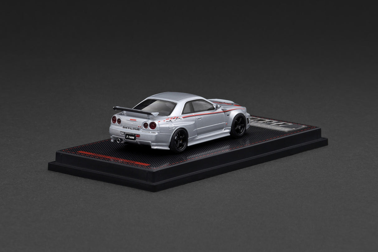 *PREORDER* Ignition Model 1:64 Nissan Skyline (R34) GT-R Z-Tune in Silver
