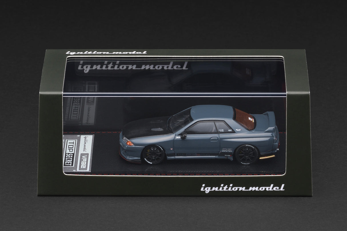 *PREORDER* Ignition Model 1:64 Nissan Skyline (BNR32) TOP SECRET GT-R (VR32) Gray