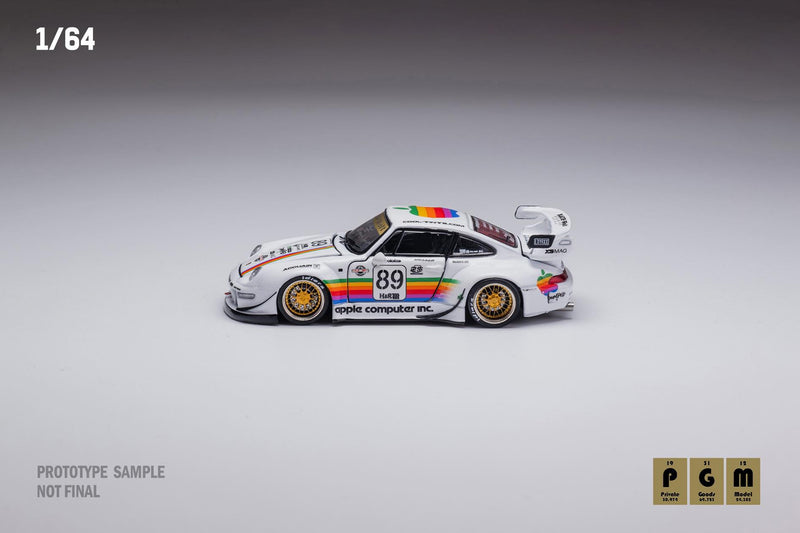 PGM 1:64 Porsche 993 RWB Apple Luxury Version