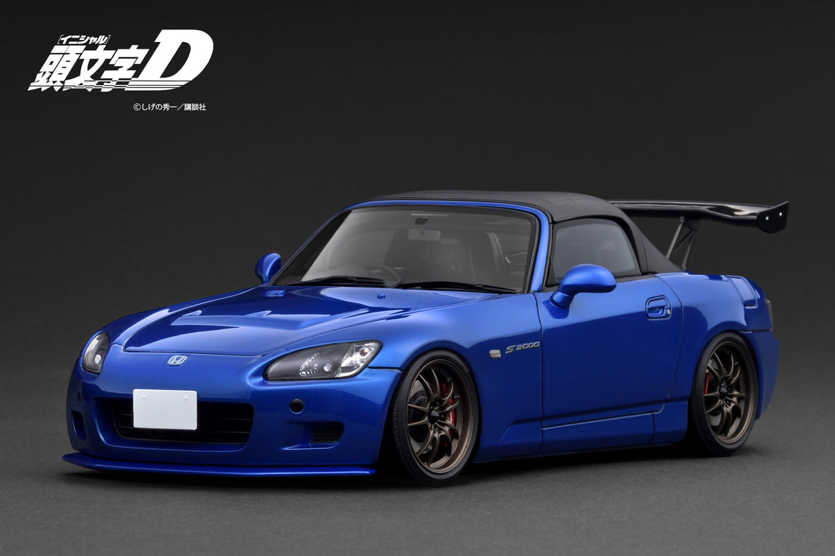 *PREORDER* Ignition Model 1:18 Initial D Honda S2000 (AP1) in Blue Metallic