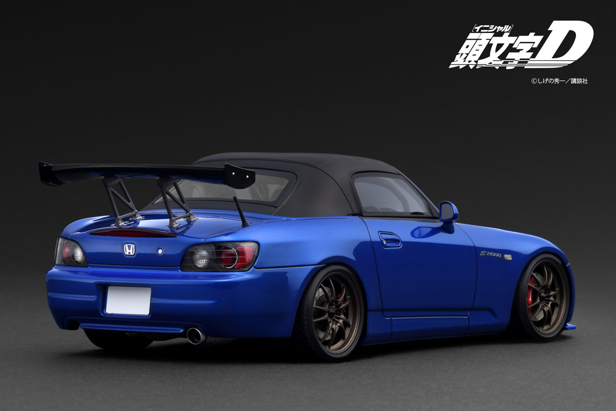 *PREORDER* Ignition Model 1:18 Initial D Honda S2000 (AP1) in Blue Metallic