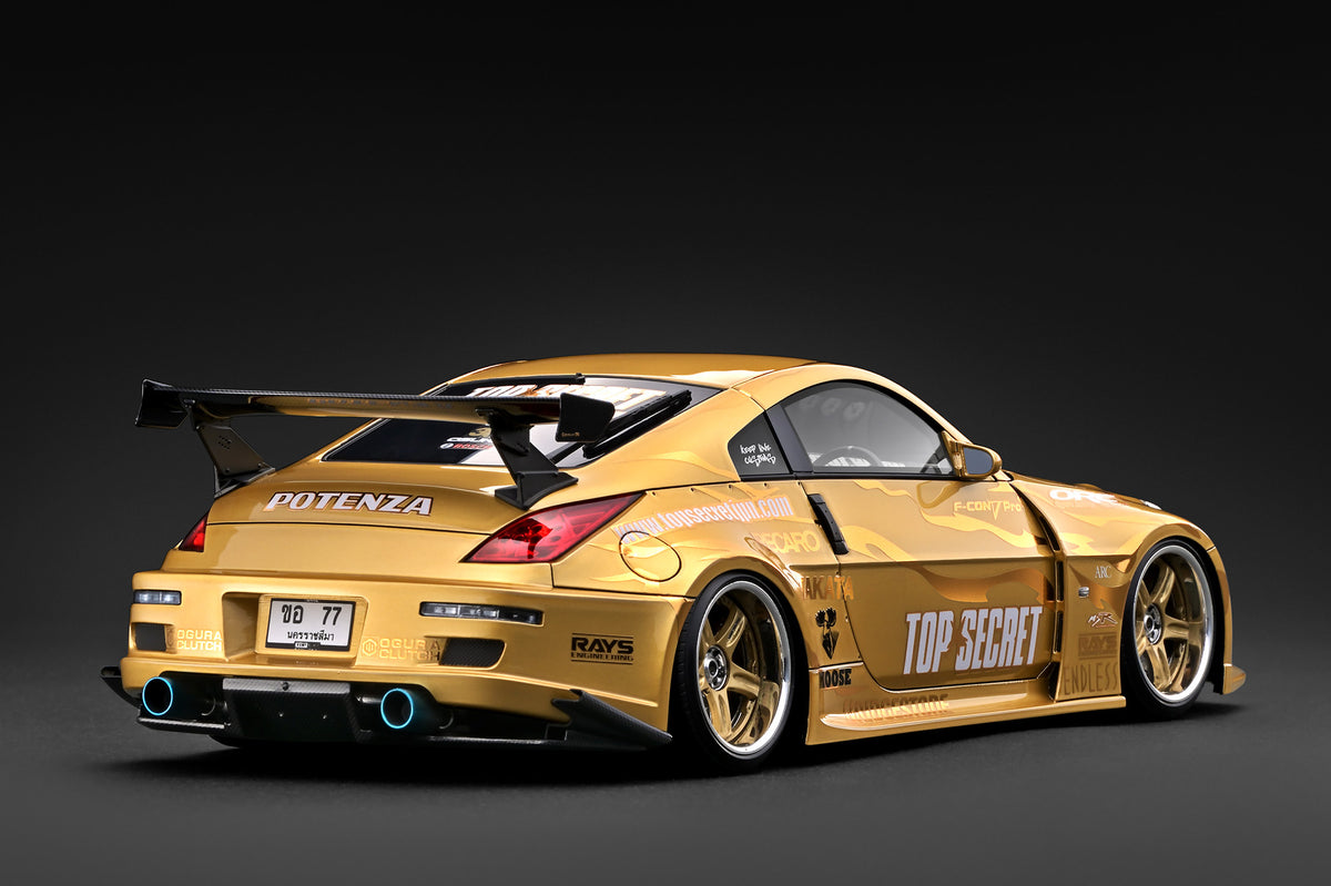 *PREORDER* Ignition Model 1:18 Nissan Fairlady Z (Z33) TOP SECRET in Gold