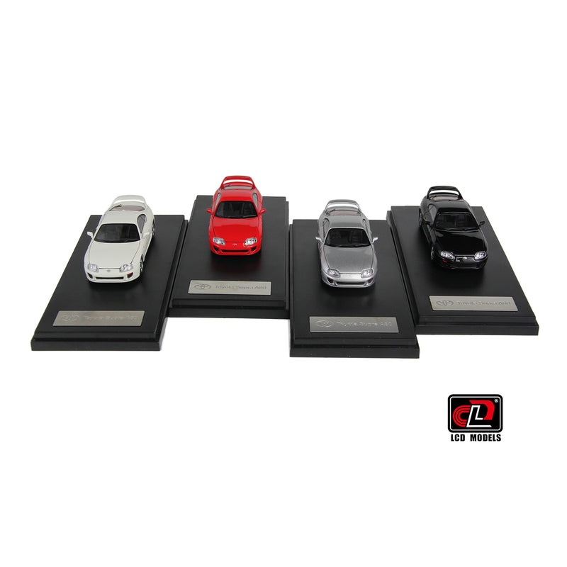 LCD Models 1:64 Toyota Supra (JZA80) in Black