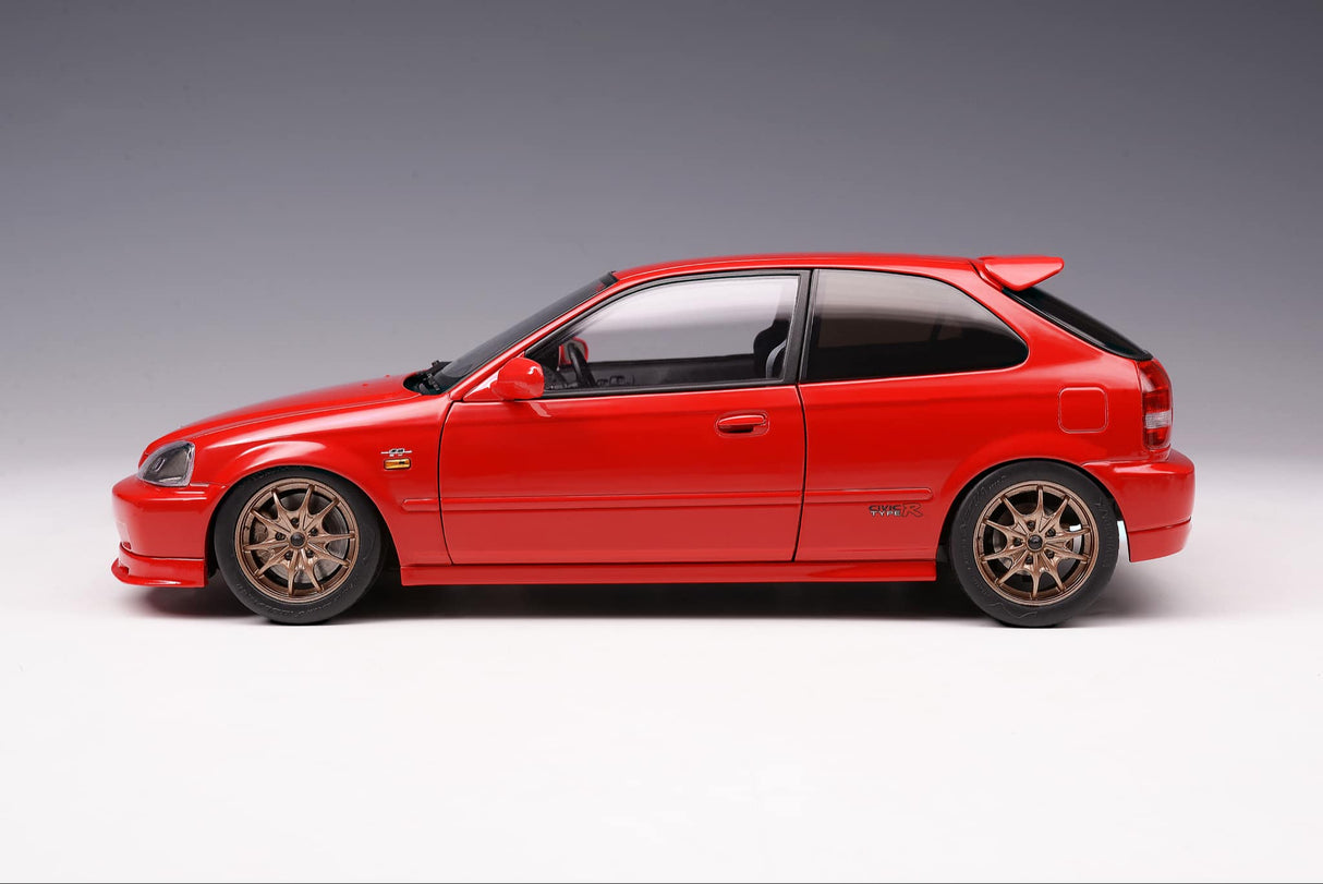 MotorHelix 1:18 Honda Civic Type-R (EK9) MUGEN in Milano Red