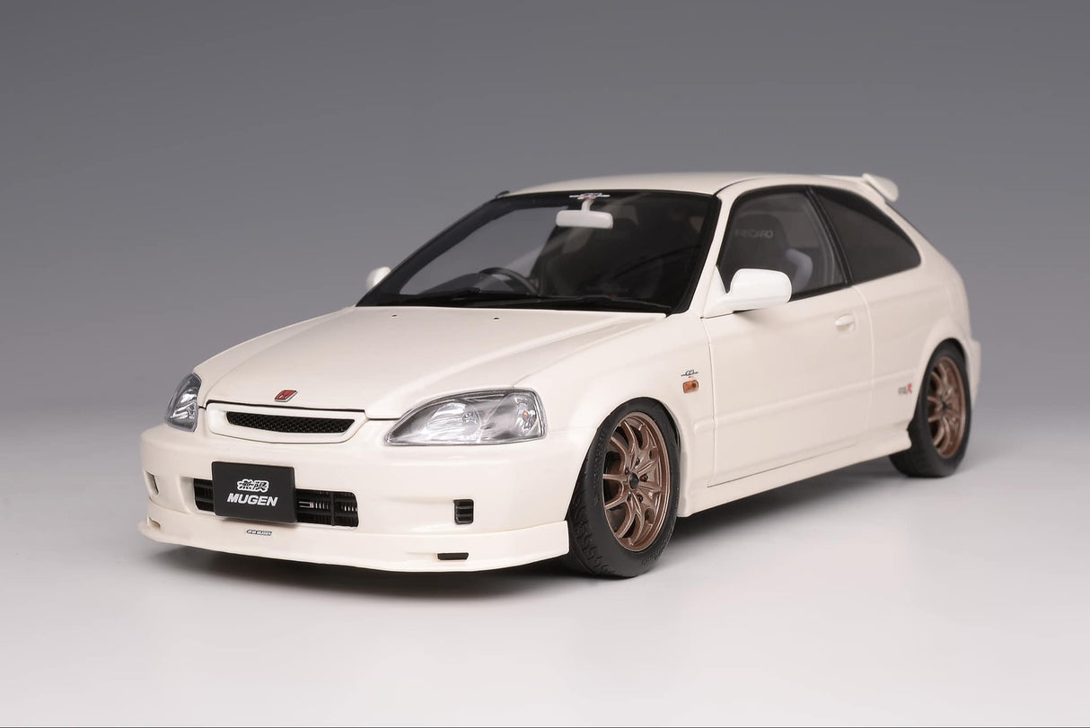 MotorHelix 1:18 Honda Civic Type-R (EK9) MUGEN in Championship White
