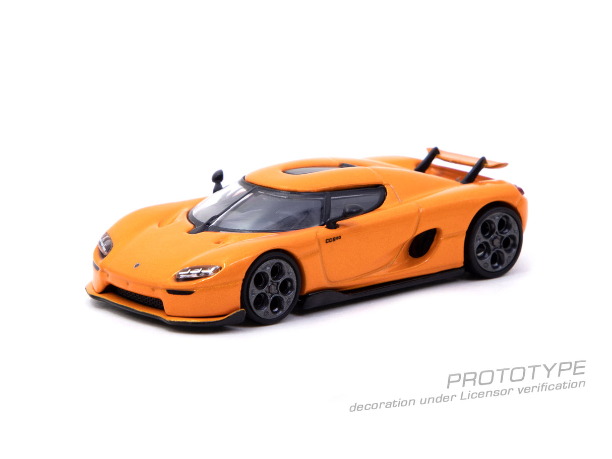 Tarmac Works 1:64 Koenigsegg CC850 in Orange