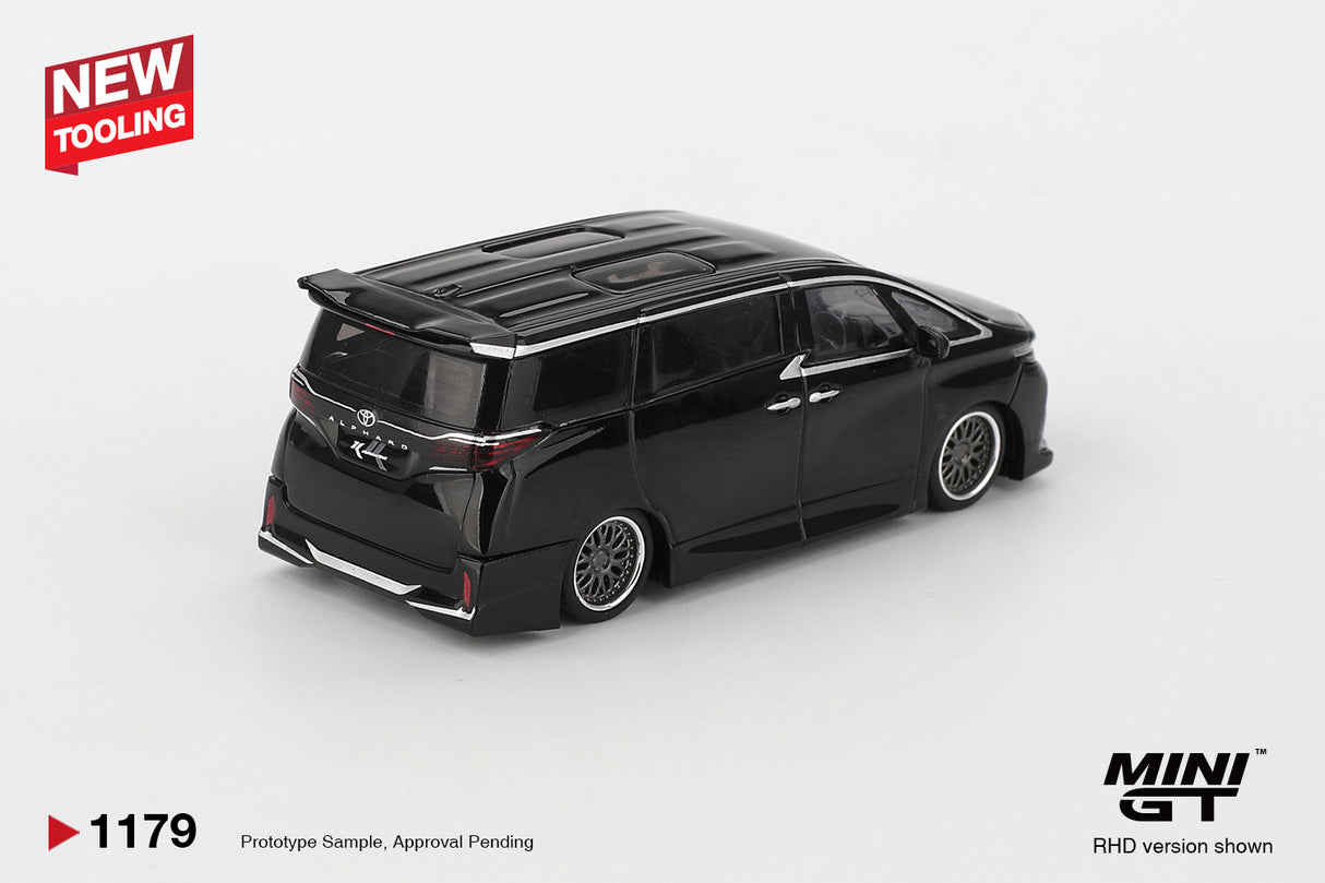 *PREORDER* MINIGT 1:64 Toyota Alphard 40 KUHL in Black