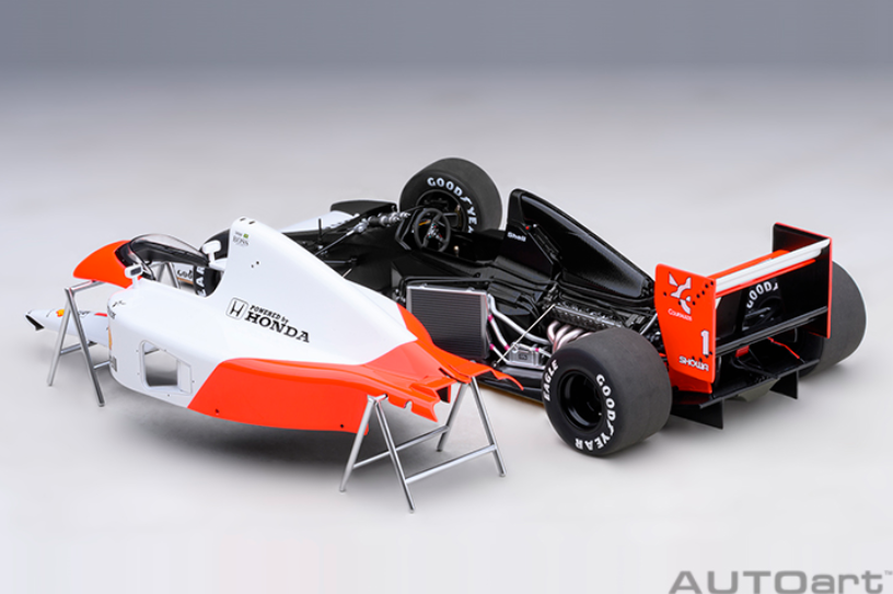 AUTOart 1:18 McLaren Honda MP4/6 Japanese GP 1991 A.SENNA #1