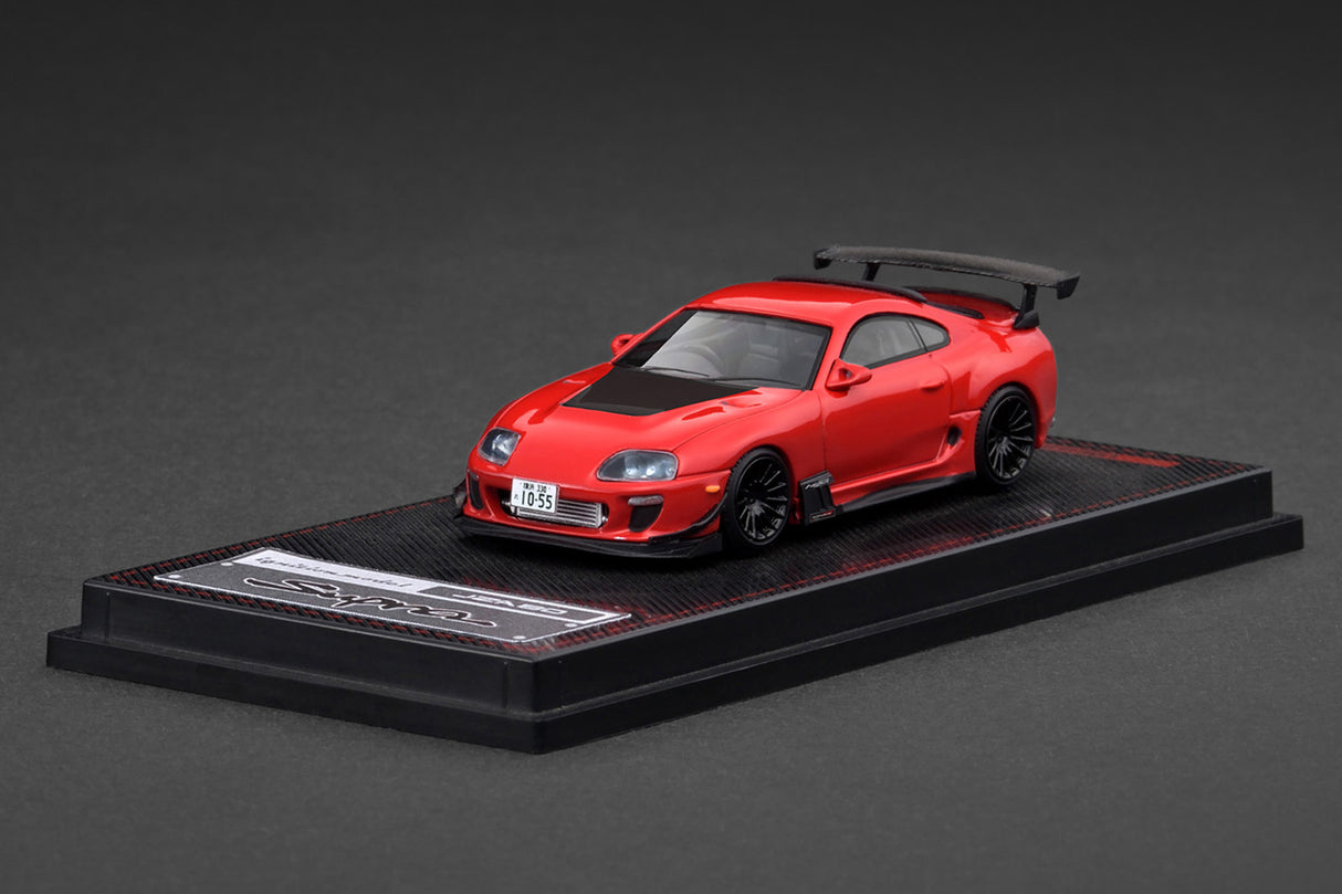 *PREORDER* Ignition Model 1:64 Toyota Supra (JZA80) RZ Max Orido Edition in Red