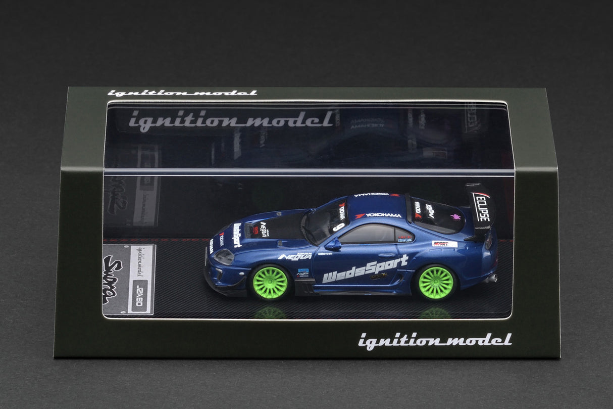 *PREORDER* Ignition Model 1:64 Toyota Supra (JZA80) RZ Max Orido Edition in Blue Metallic