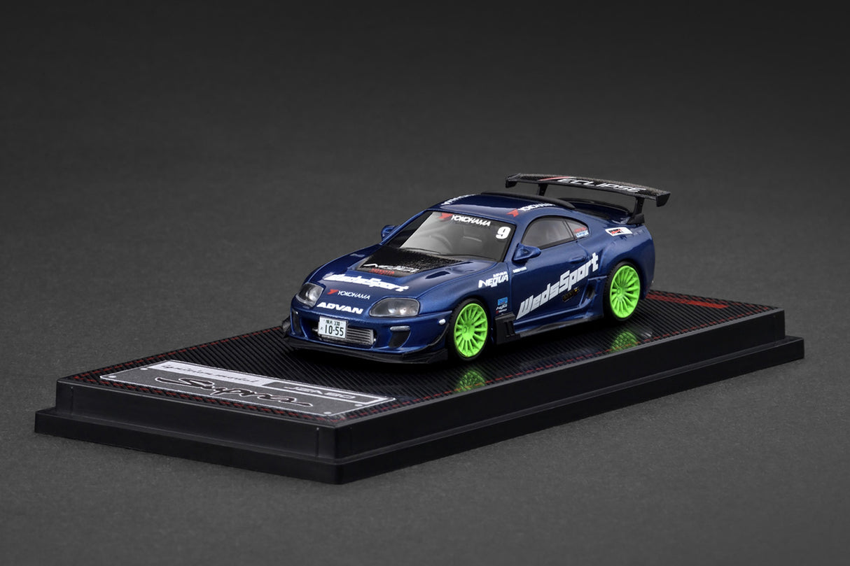 *PREORDER* Ignition Model 1:64 Toyota Supra (JZA80) RZ Max Orido Edition in Blue Metallic