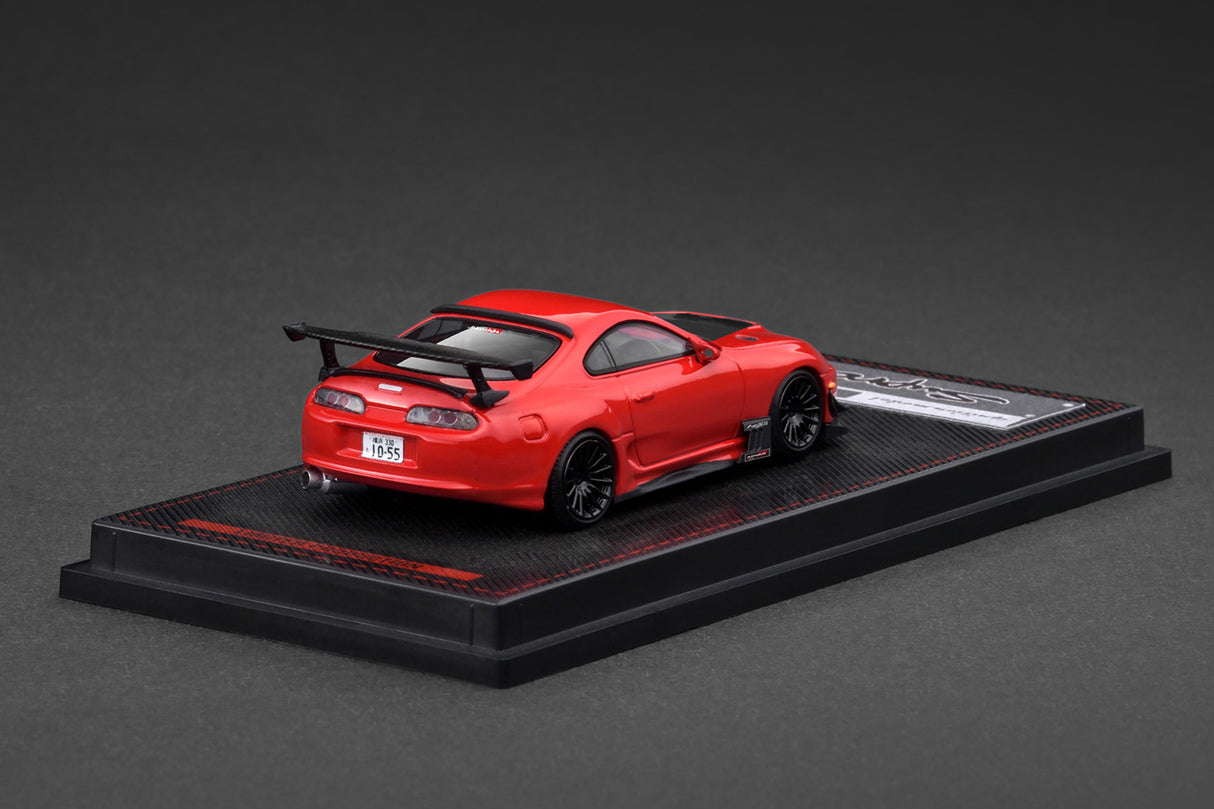 *PREORDER* Ignition Model 1:64 Toyota Supra (JZA80) RZ Max Orido Edition in Red