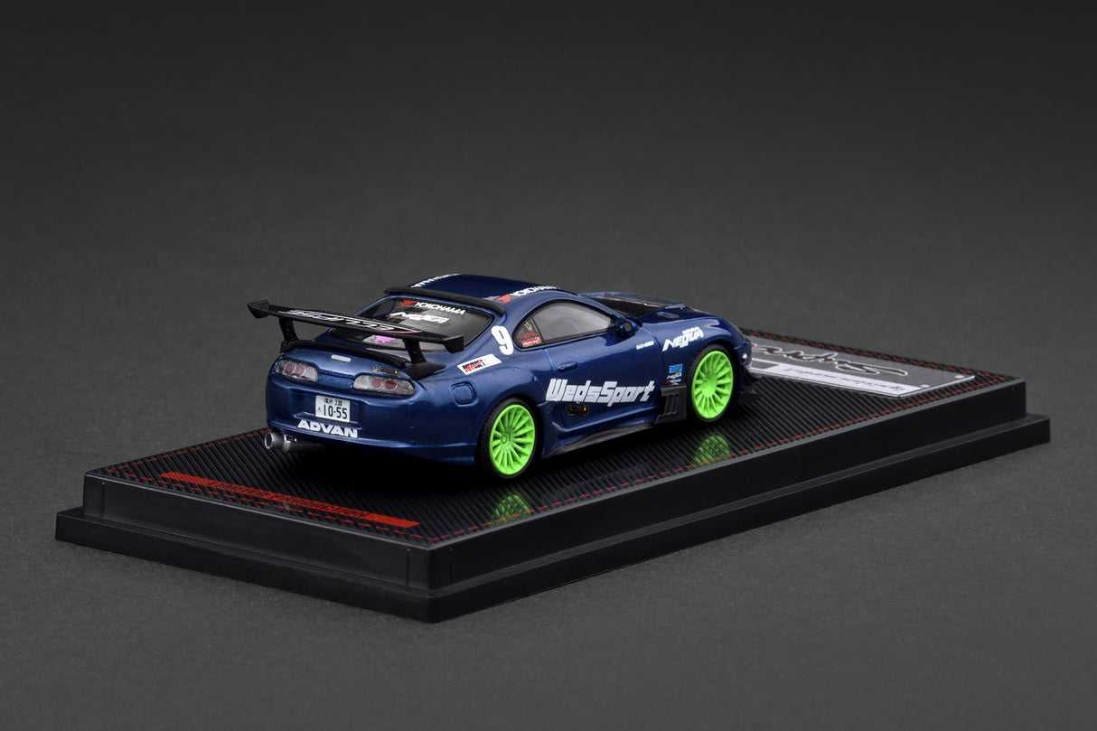 *PREORDER* Ignition Model 1:64 Toyota Supra (JZA80) RZ Max Orido Edition in Blue Metallic