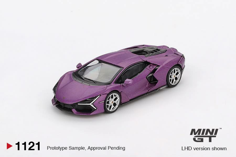 *PREORDER*MINIGT 1:64 Lamborghini Revuelto Viola 30th in Matte Purple