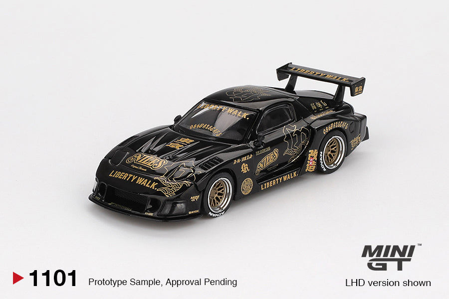 *PREORDER* MINI GT 1:64 Mazda RX-7 LB-Super Silhouette FD-NILES – Black