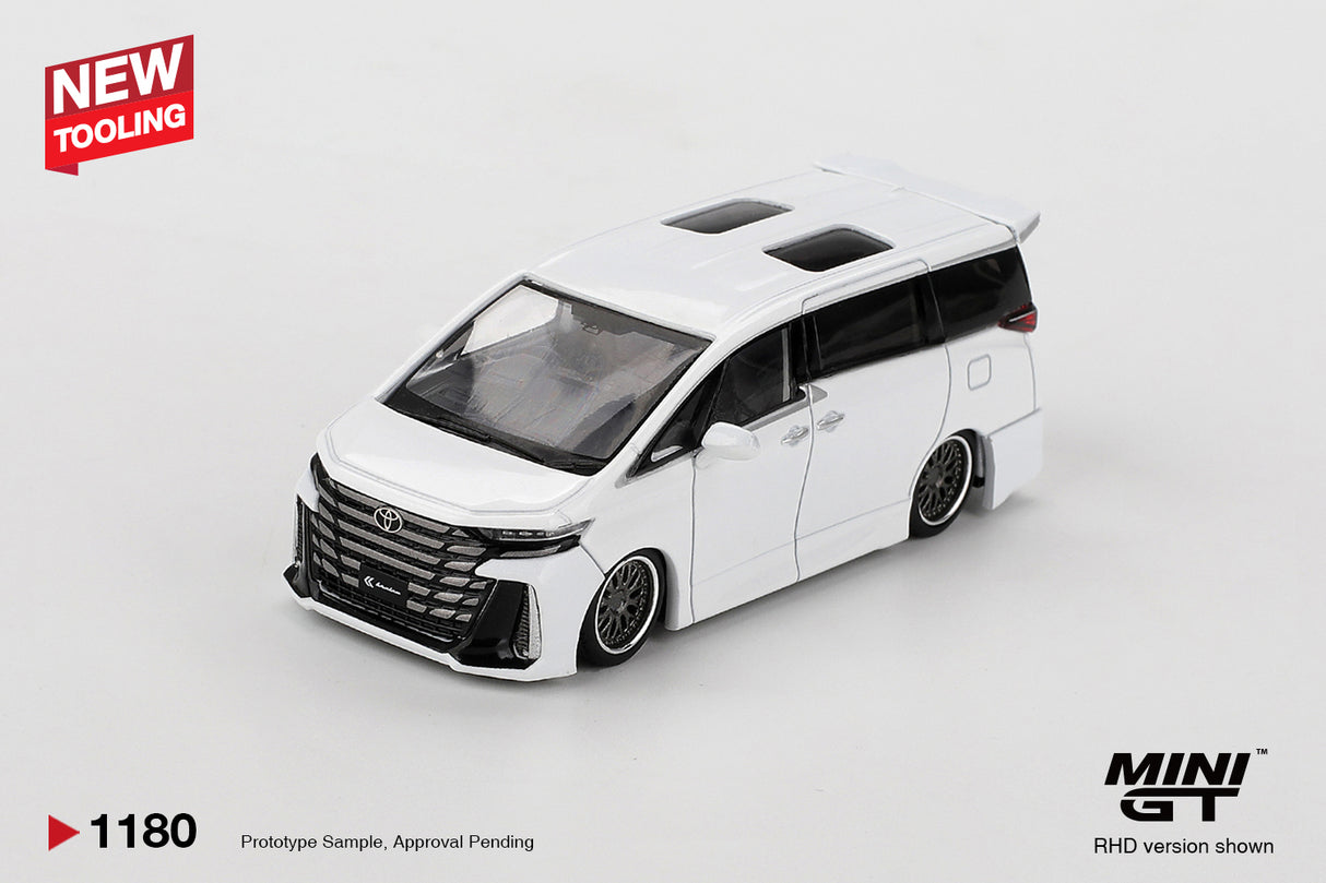 *PREORDER* MINIGT 1:64 Toyota Alphard 40 KUHL in White