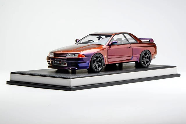 MotorHelix 1:18 Nissan Skyline GT-R (R32) Customized Version in Purple
