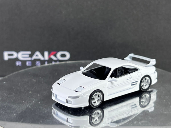 Peako Models 1:64 Toyota MR2 SW20 TRD 2000GT 1998 in White