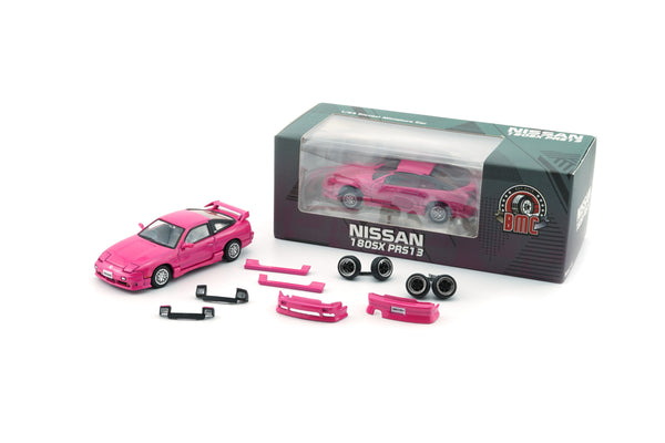 *PREORDER* BM Creations 1:64 Nissan 180SX in Metallic Pink