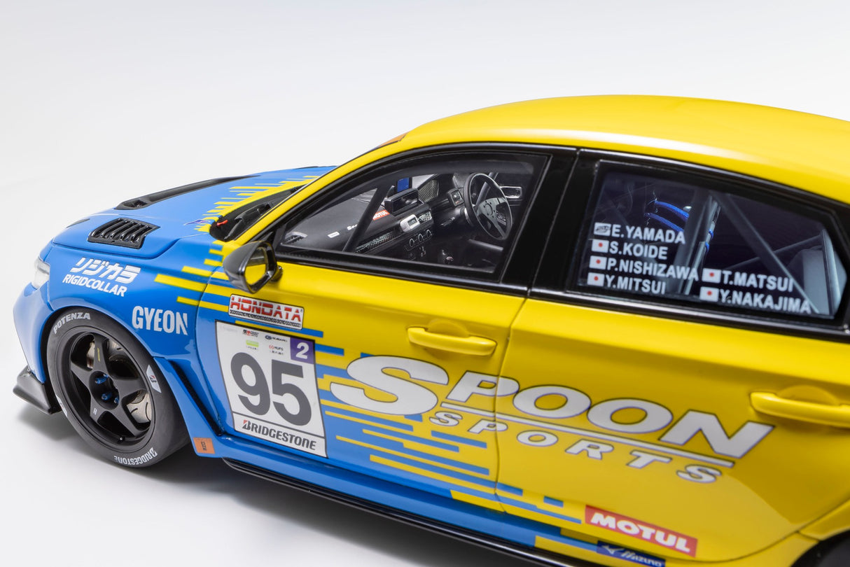 *PREORDER* Kyosho 1:18 Honda Civic Type-R (FL5) #95 Spoon Sports Edition
