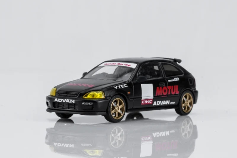 MotorHelix 1:64 Honda Civic Type-R (EK9) No Good Racing Motul