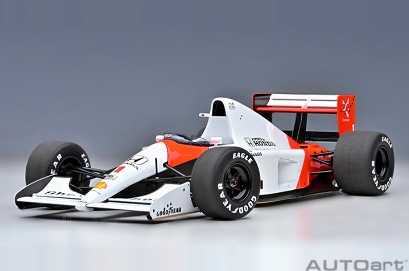 AUTOart 1:18 McLaren Honda MP4/6 Japanese GP 1991 A.SENNA #1