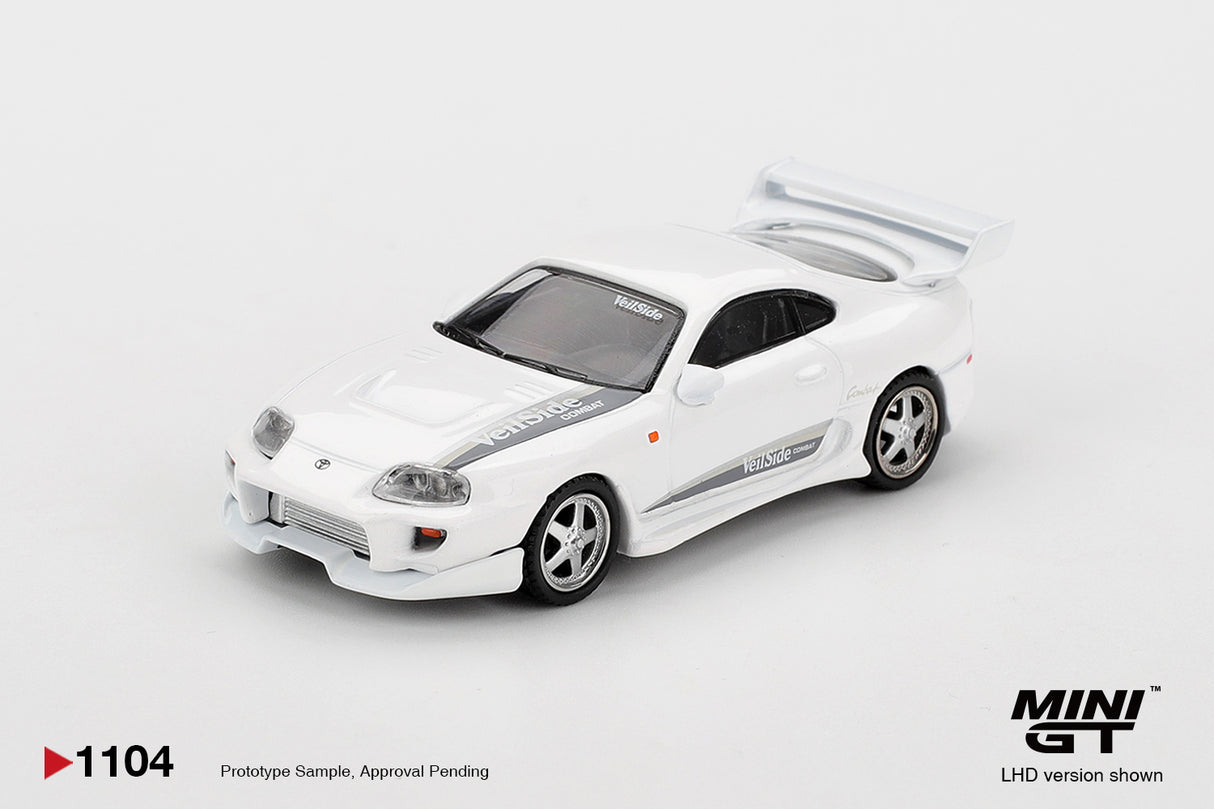 *PREORDER* MINI GT 1:64 Toyota Supra VeilSide Combat V-I in White