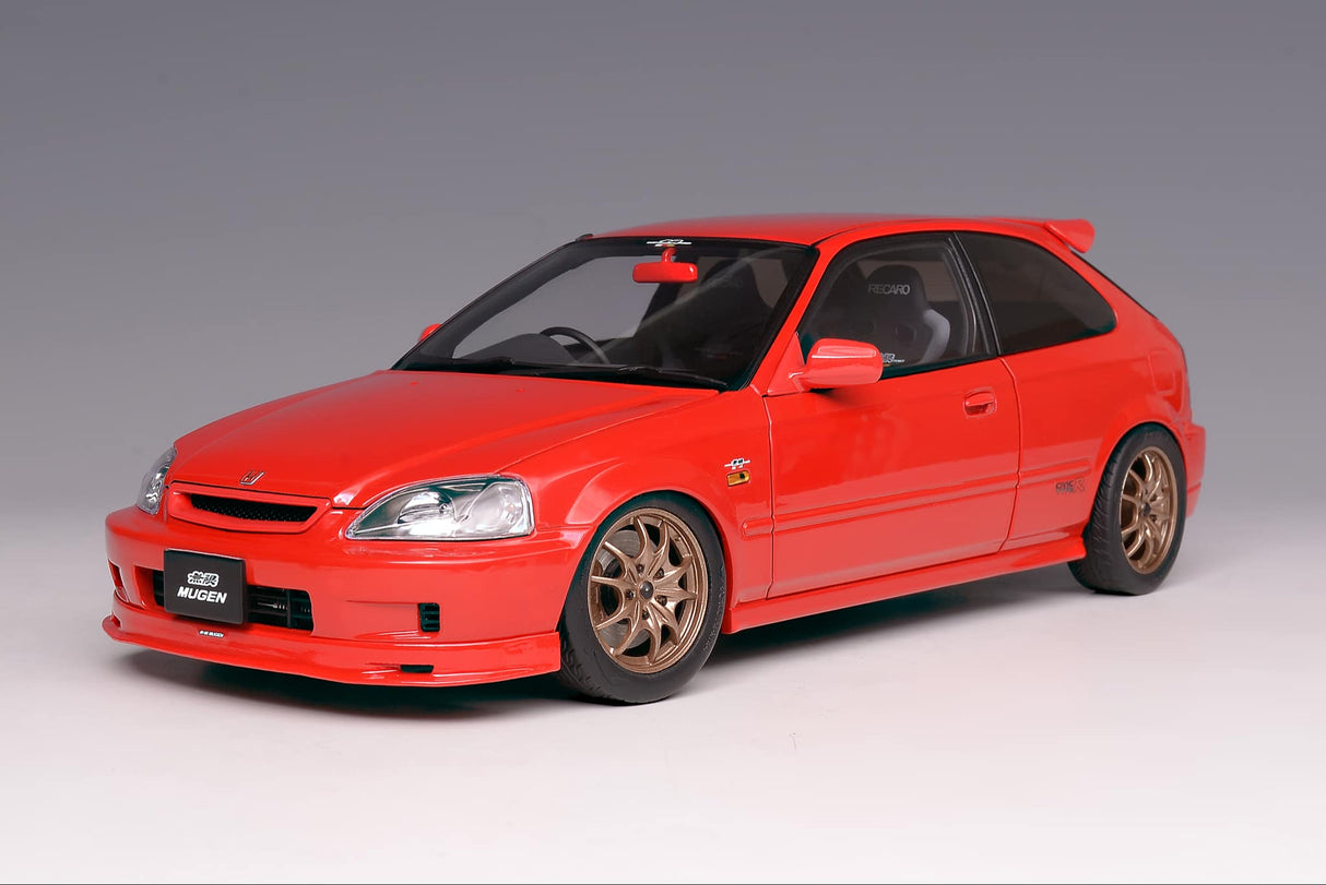 MotorHelix 1:18 Honda Civic Type-R (EK9) MUGEN in Milano Red