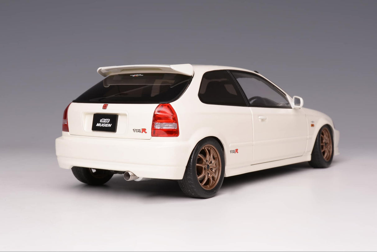 MotorHelix 1:18 Honda Civic Type-R (EK9) MUGEN in Championship White