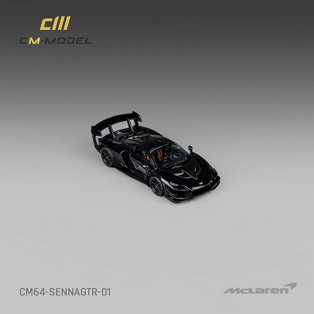 CM Model 1:64 McLaren Senna GTR in Black
