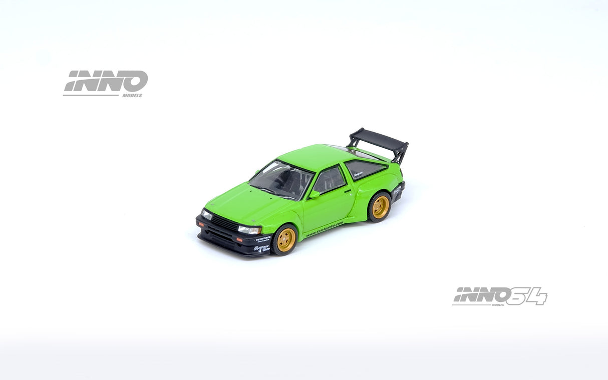 INNO64 1/64 Toyota AE86 Levin "Pandem Rocket Bunny" in Green