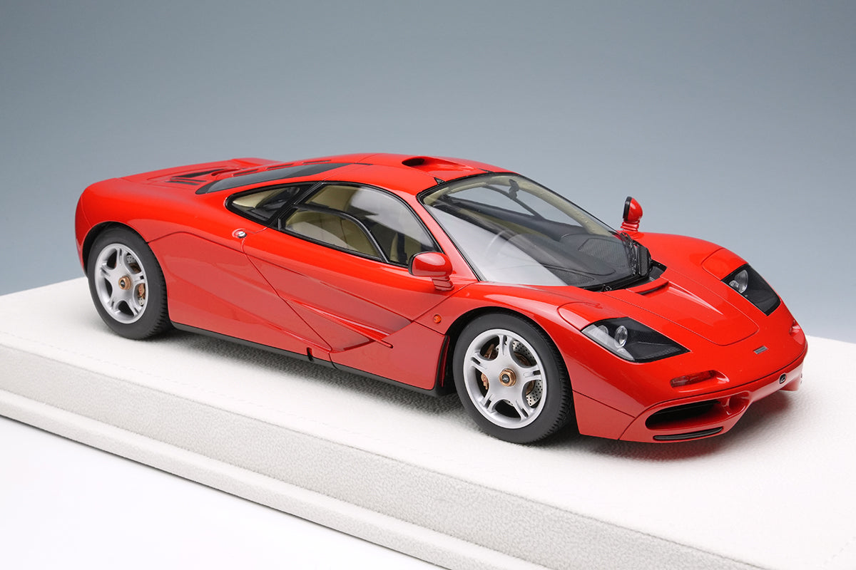 *PREORDER* Make Up Co., Ltd / Eidolon 1:18 McLaren F1 Road Car 1994 in Grand Prix Red