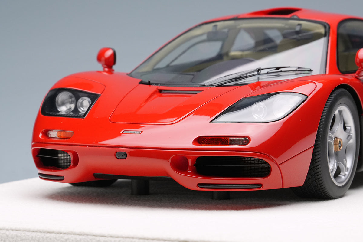 *PREORDER* Make Up Co., Ltd / Eidolon 1:18 McLaren F1 Road Car 1994 in Grand Prix Red